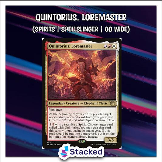 Quintorius, Loremaster Commander Deck