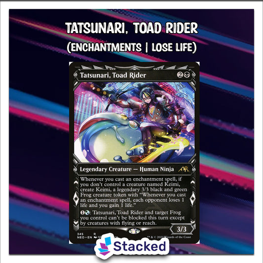 Tatsunari, Toad Rider Commander Deck