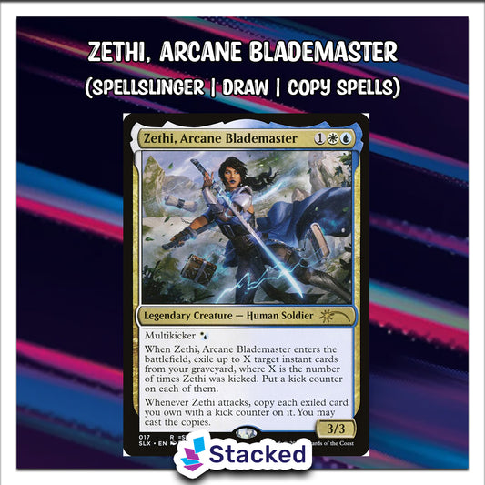 Zethi, Arcane Blademaster Commander Deck